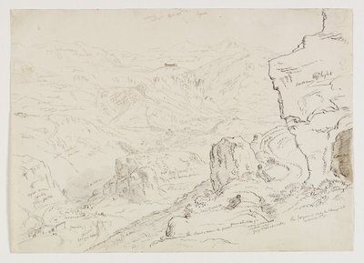 The Vale and Temple of Segesta, Sicily, 1842 by Thomas Cole